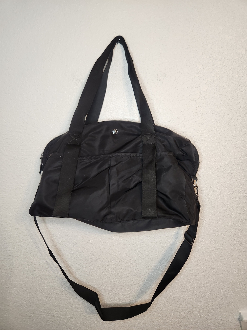 Gaim black Warrior Weekender Yoga Mat Bag duffle bag
